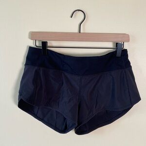 Lululemon Women’s Athletic Lined Shorts , 2.5” Inseam, Black Size 6